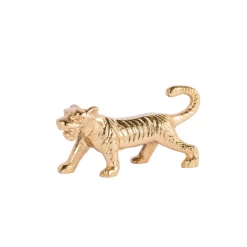 CASA Tiger Tigre Decorativa Dorado