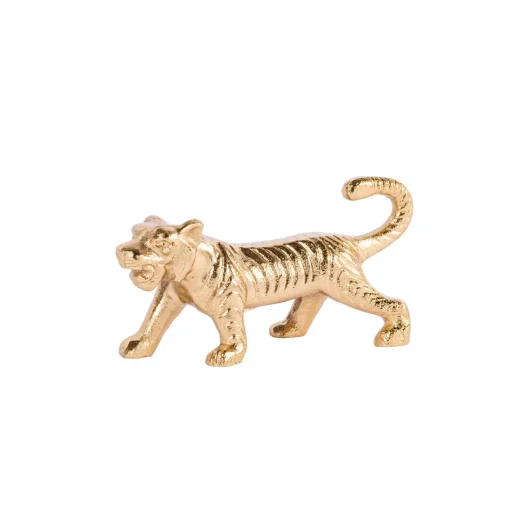 CASA Tiger Tigre Decorativa Dorado