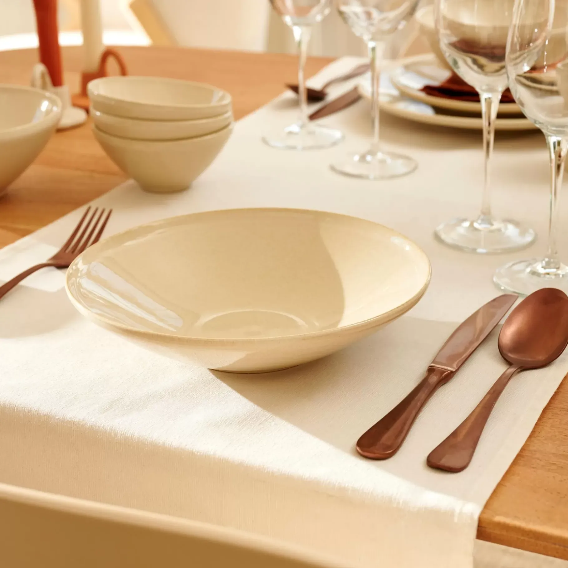 CASA Toko Sand Plato Hondo Beis