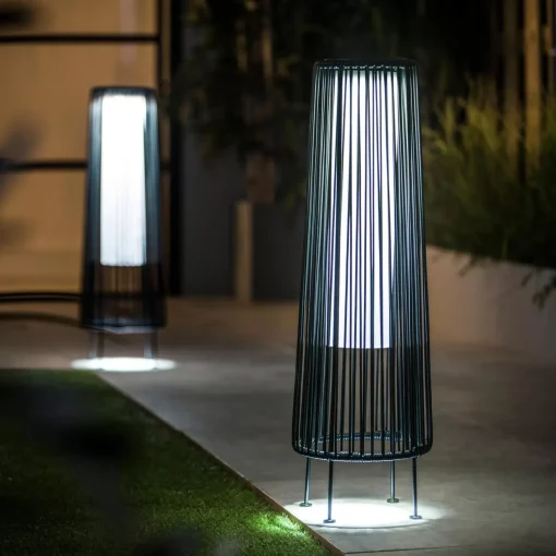 CASA Tower Lampara Solar Con Led Blanco