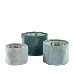 CASA Verda Cesta De Almacenaje Verde Oscuro