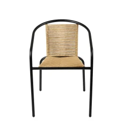 CASA Verona Silla Apilable Natural