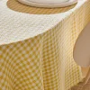 CASA Vichy Mantel Amarillo