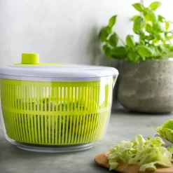 CASA Vida Verde Escurridor De Lechugas Blanco, Verde