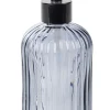 CASA Vitrum Dispensador De Jabon Negro, Gris Oscuro