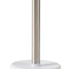 CASA White Elegance Cepillo Wc En Soporte Blanco, Plateado