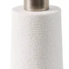 CASA White Elegance Dispensador De Jabon Blanco, Plateado