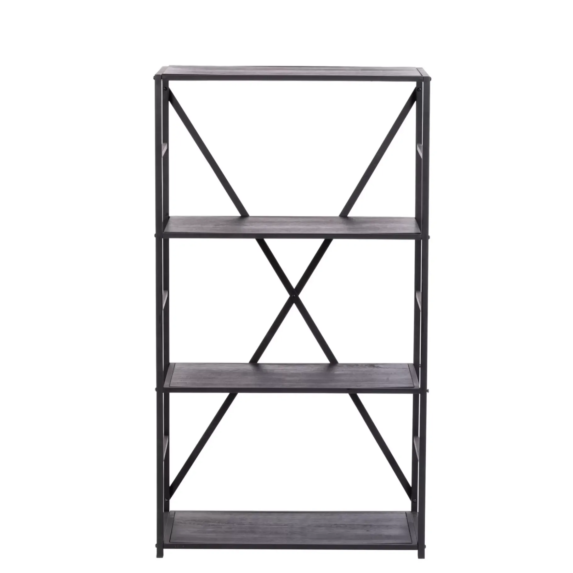 CASA Xavier Estanteria De Pared Negro