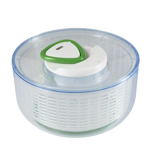 CASA Zyliss Centrifugadora De Ensalada Verde, Transparente